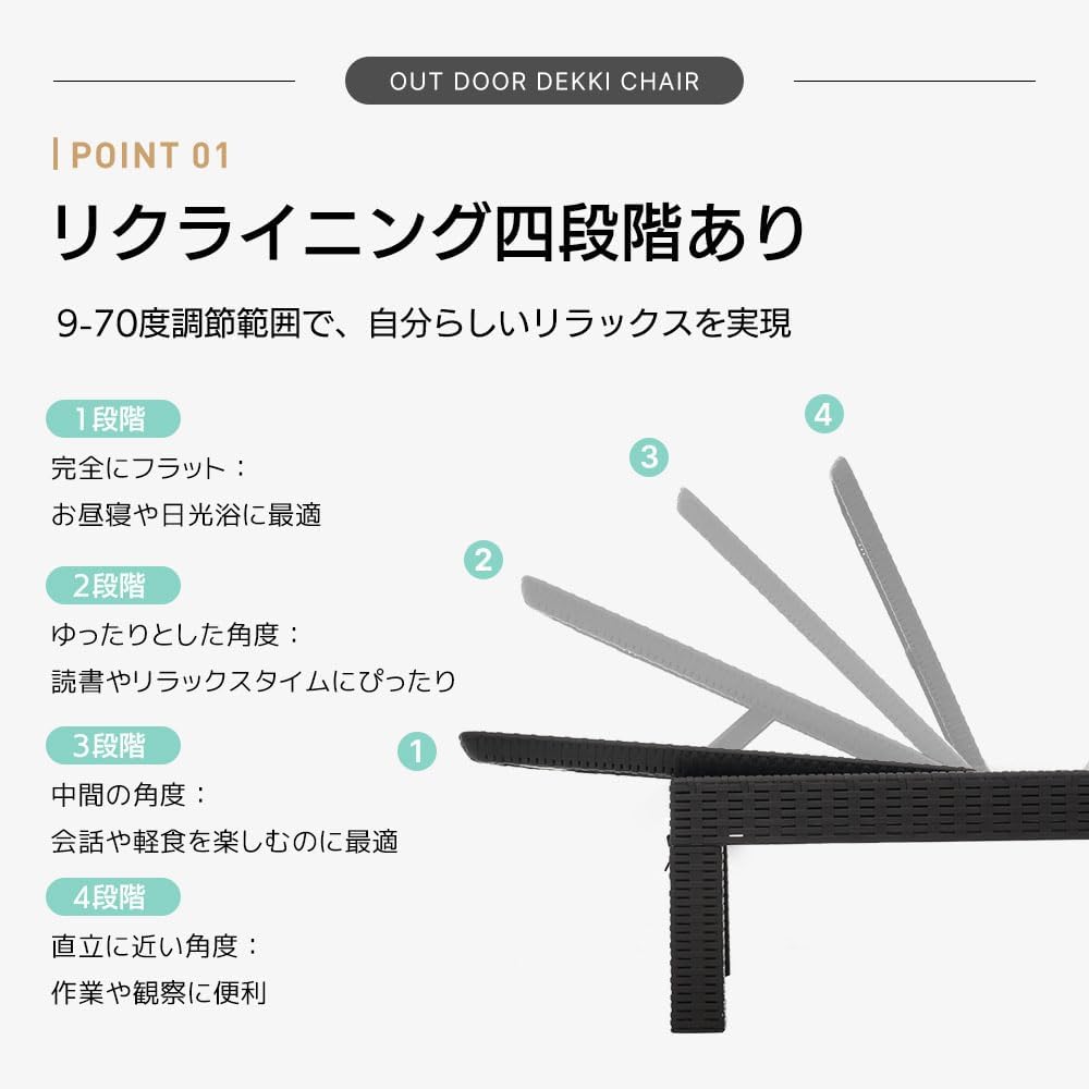 Amazon.co.jp: サウナチェア 折りたたみ デッキチェア ガーデン